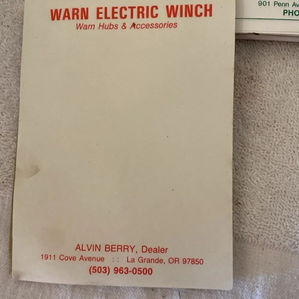 Vintage Note Pads - Picture 2 of 4